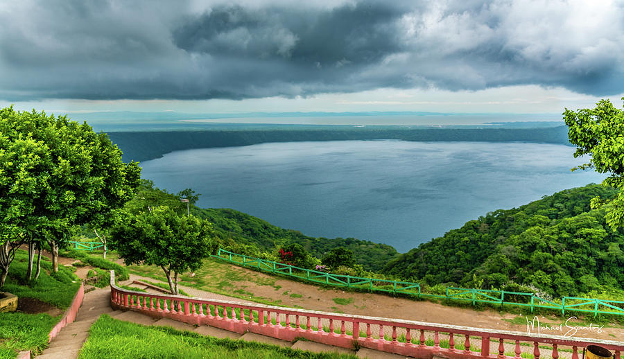 Nicaragua Photograph - Apoyo Lagoon by Michael Santos Nicaragua Photograph - Apoyo Lagoon by Michael Santos