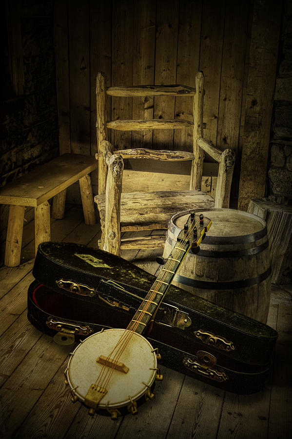 Appalachian Banjo Photograph by Randall Nyhof