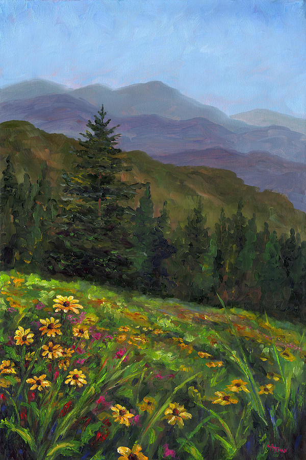 Appalachian Color Painting by Jeff Pittman Appalachian Color Painting by Jeff Pittman