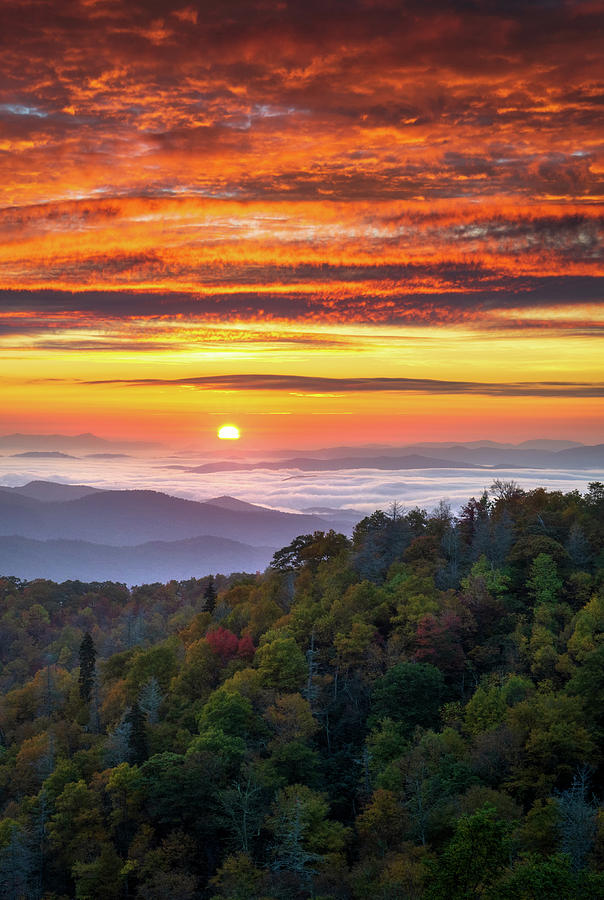 Appalachian Mountains Asheville North Carolina Blue Ridge Parkway NC Scenic Landscape by Dave Allen Appalachian Mountains Asheville North Carolina Blue Ridge Parkway NC Scenic Landscape by Dave Allen