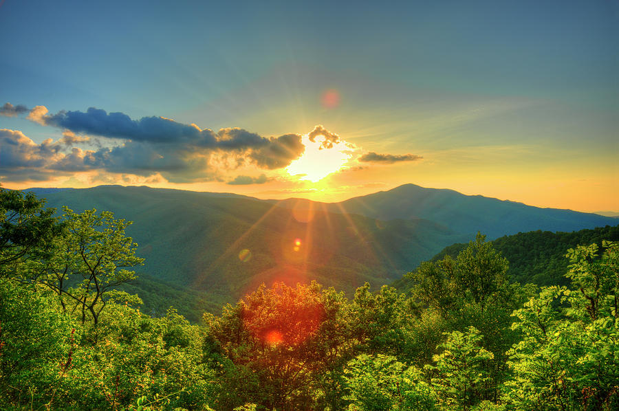 Appalachian Sunset Photograph by Stephanie Hensley Fine Art America