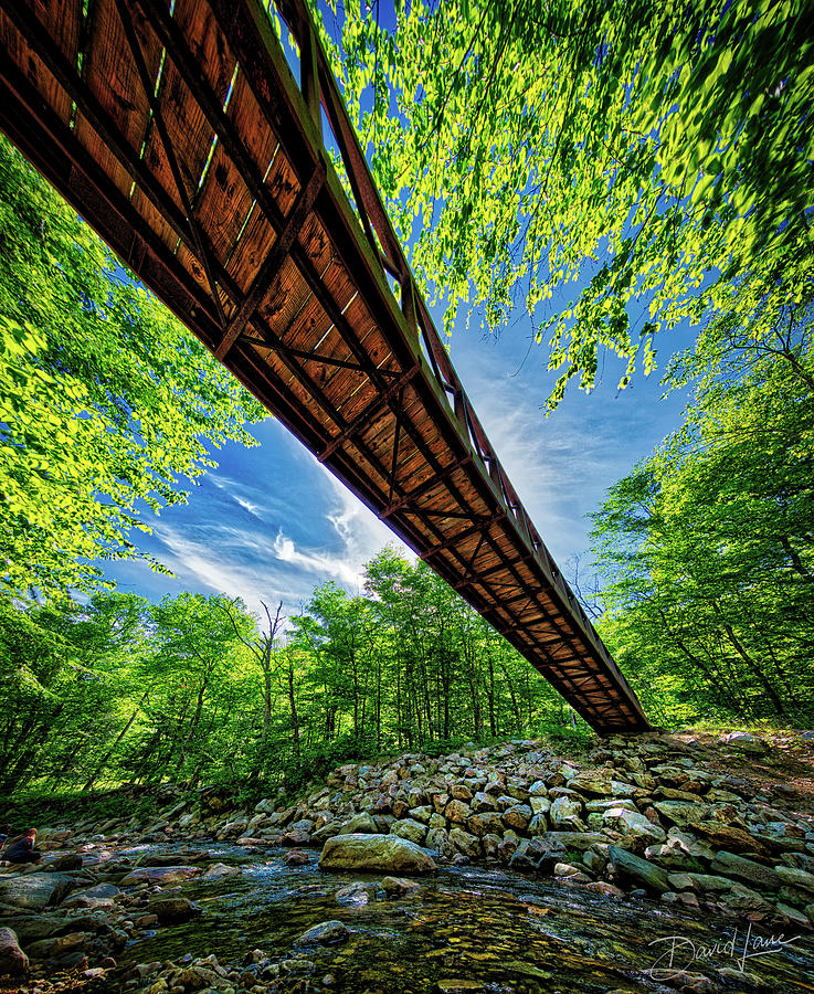 Appalachian Trail Foot Bridge by David A Lane Appalachian Trail Foot Bridge by David A Lane