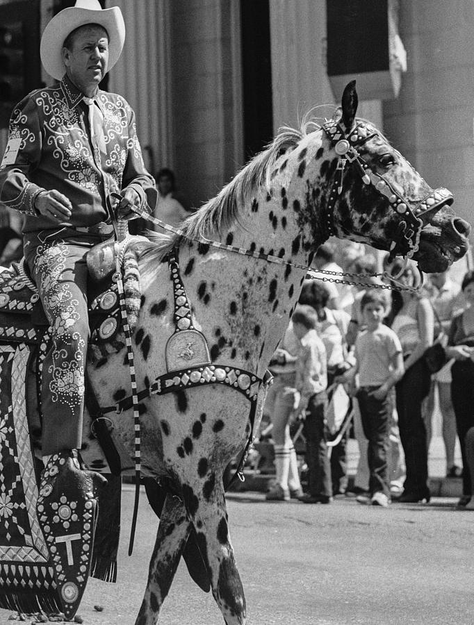 Appaloosa in Reno Parade 1976 Photograph by Susan Crowell