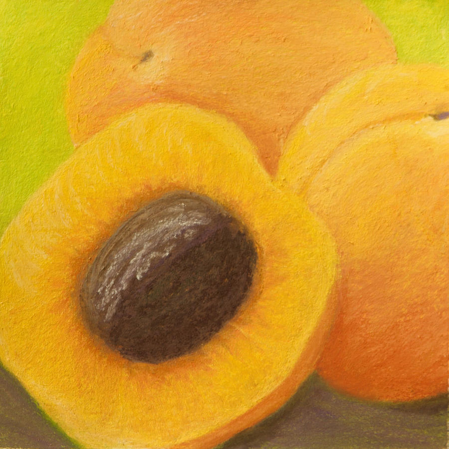 Soft Pastel Pastel - Appealing Apricots by Cheryl Albert