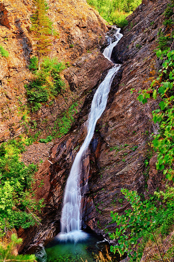 Appistoki Falls Photograph by Greg Norrell