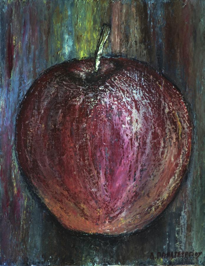 Apple 1 Painting by Dimitra Papageorgiou - Fine Art America