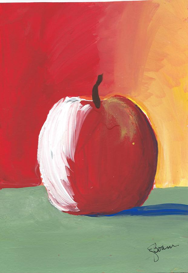 Apple 12 Painting by Elise Boam