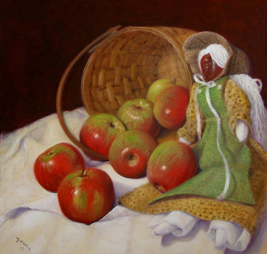 Apple Annie Painting by Donelli  DiMaria