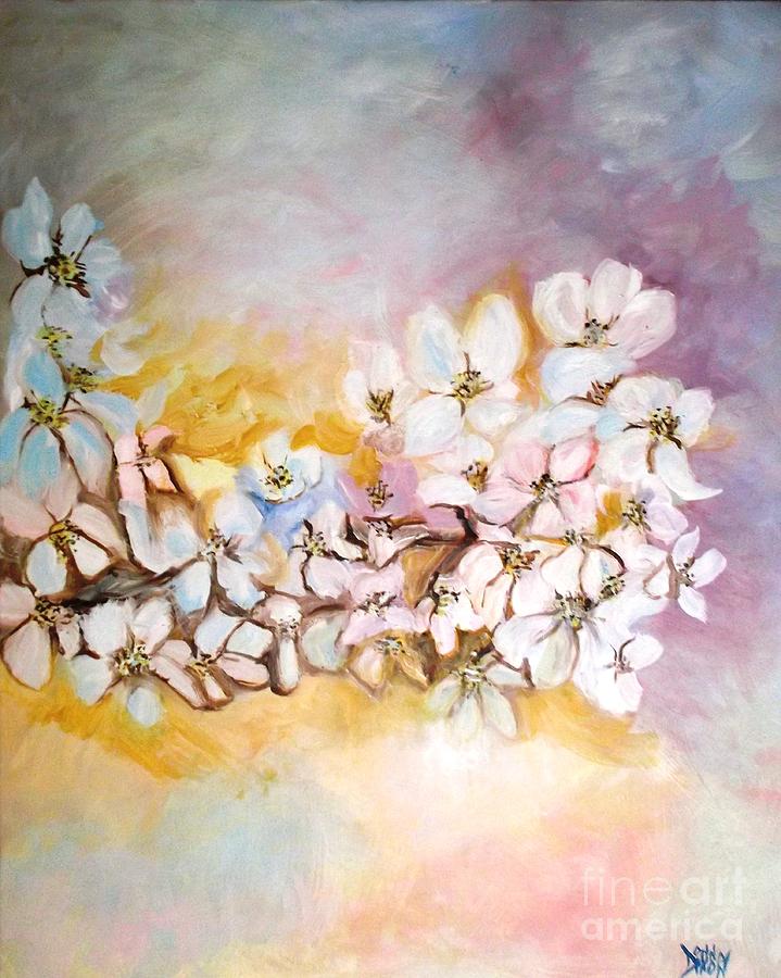 Apple Blooms by Donna Dixon Apple Blooms by Donna Dixon