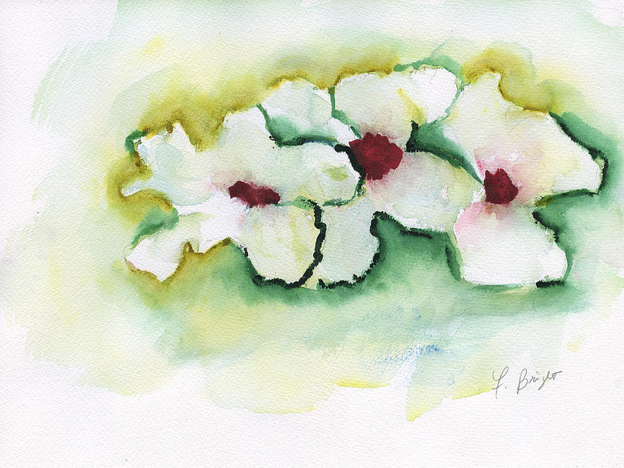 Apple Blossoms Painting by Frank Bright