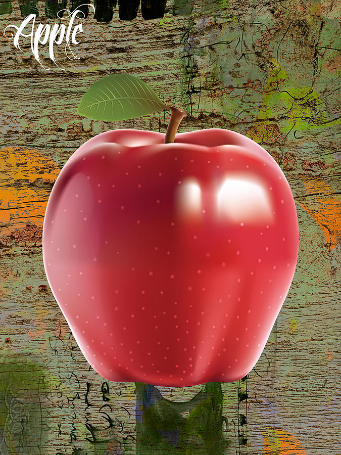 Apple Mixed Media - Apple Collection by Marvin Blaine