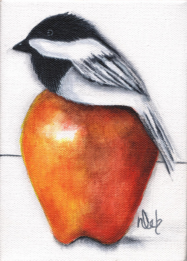Apple Painting by Deb Harvey