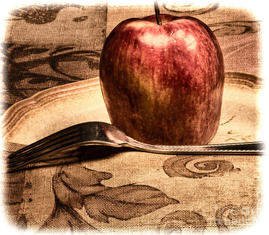 Apple Photograph by Lawrence Burry