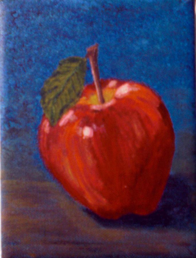 Apple Painting by Nancy Sisco