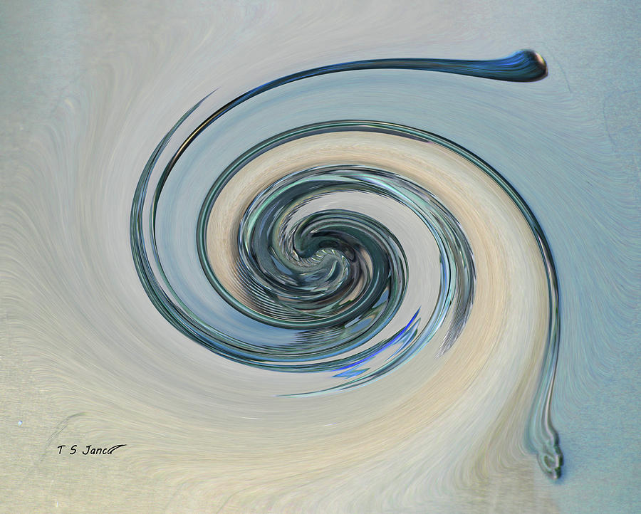 Apple Peeler Abstract Photograph by Tom Janca