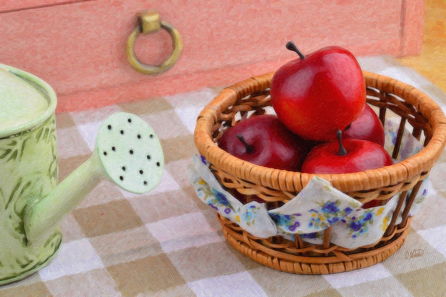 Apple Still Life Painting by Dean Wittle