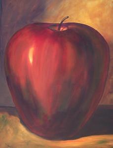 Apple Study SOLD Painting by Susan Dehlinger