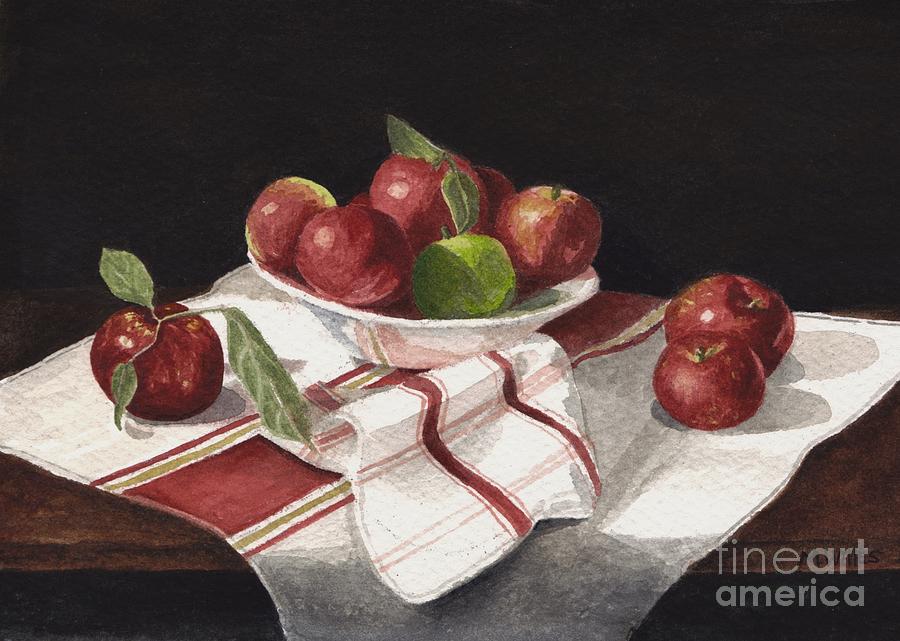Apple Time Painting by Michelle Welles