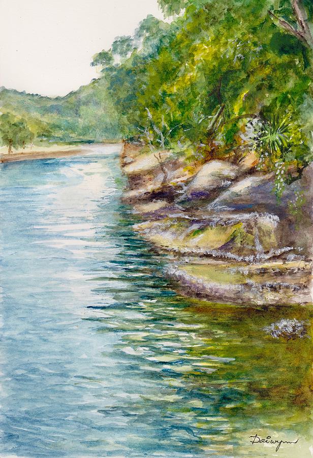 Apple Tree Creek at Bobbin Head Painting by Dai Wynn
