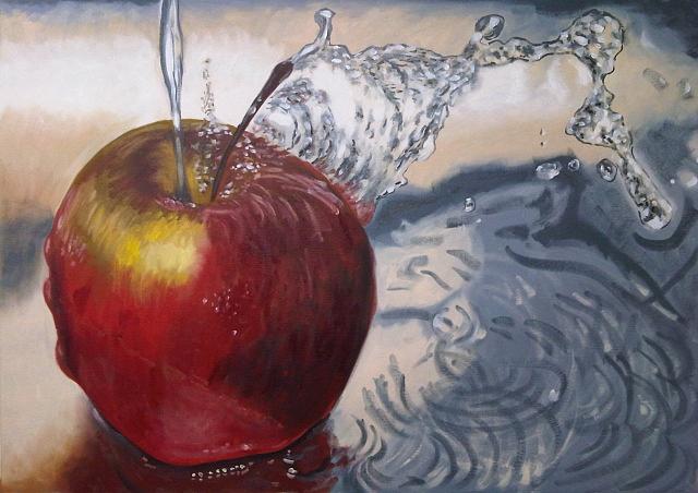 Apple Painting - Apple by Xavier Florensa