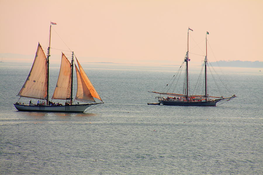 Appledore And Lewis R French On The Bay Photograph by Doug Mills