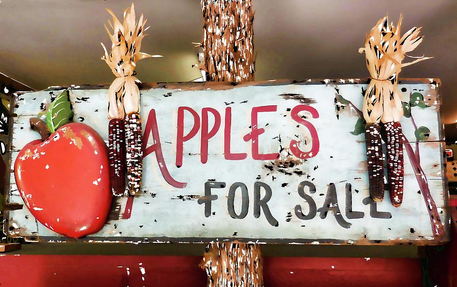 Tomato Painting - Apples for sale by Jeelan Clark