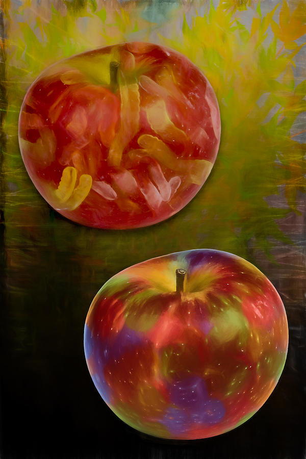 Apples Digital Art by John Haldane
