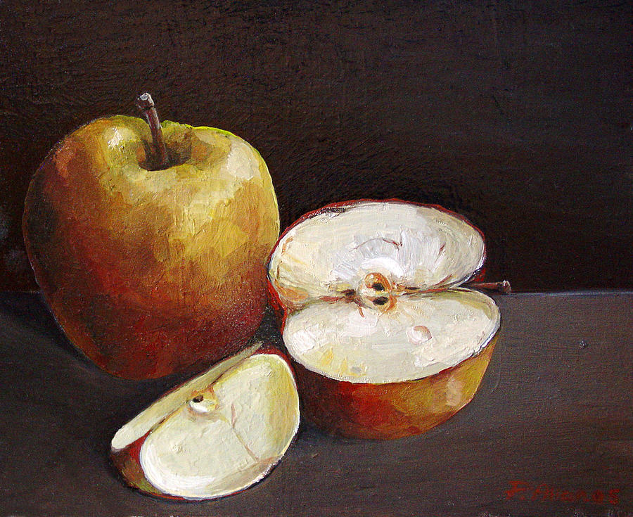 Still Life Painting - Apples by Peter Allan