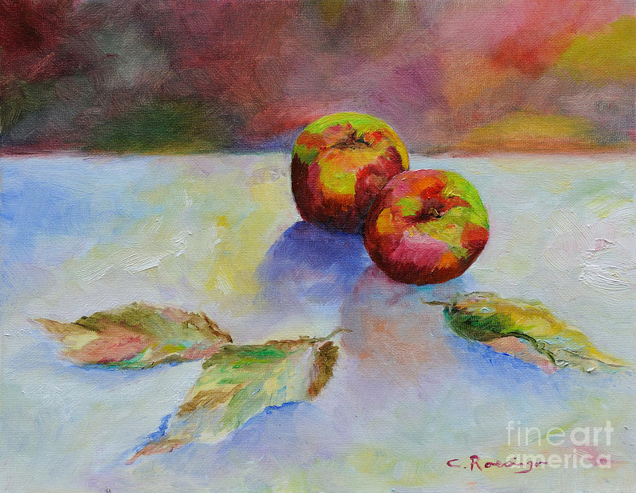 Apples Still Life Painting by Paint Box Studio