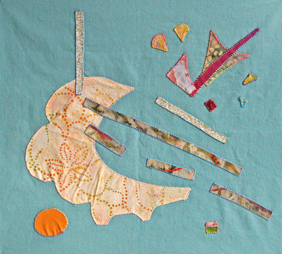Applique Tapestry - Textile - Applique 4 by Eileen Hale Applique Tapestry - Textile - Applique 4 by Eileen Hale