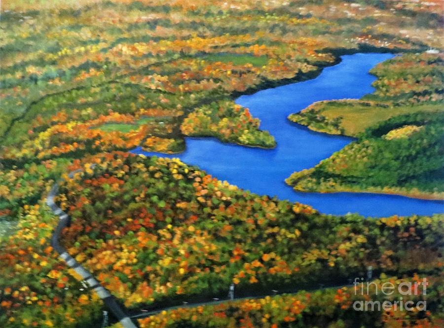 Approach to Bangor Mid October 2015 by Beverly Theriault Approach to Bangor Mid October 2015 by Beverly Theriault