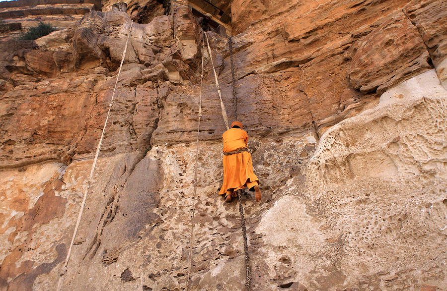 Approach To Debre Damo Monastery Photograph by Aidan Moran