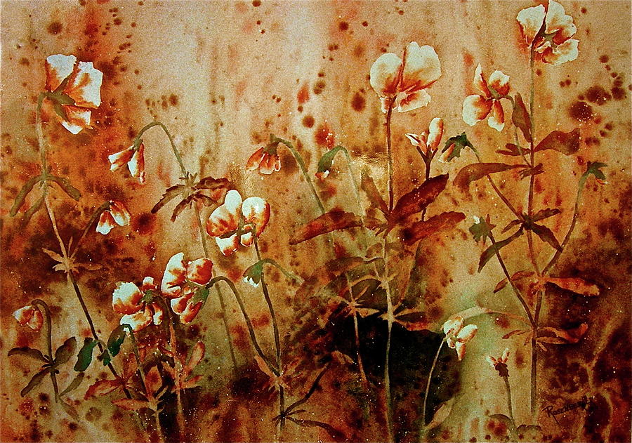  Autumn Floral Painting by Carolyn Rosenberger