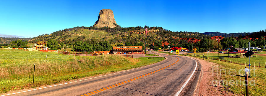 Approaching Devils Tower Photograph by Adam Jewell