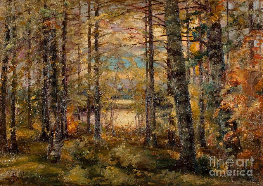 Approaching Fall Painting by Celestial Images
