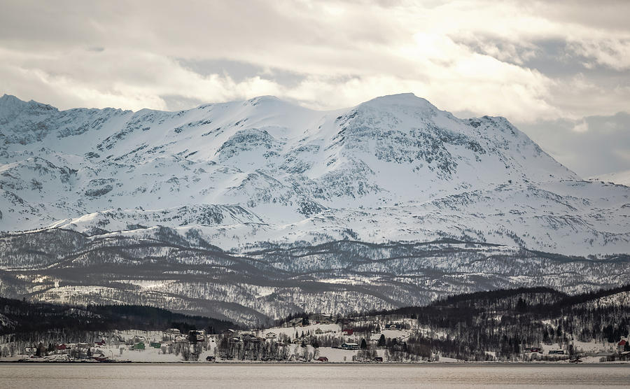 Approaching Finnsnes Norway Photograph by Adam Rainoff