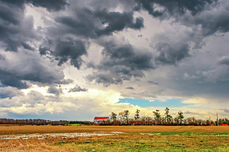Approaching Spring Thunderstorm 2 Photograph by Steve Harrington