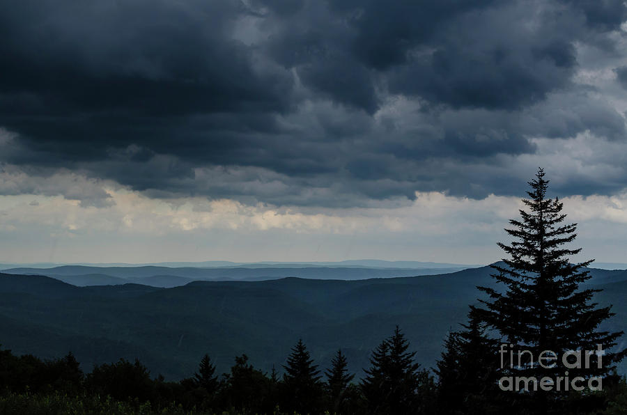 Approaching Storm Highland Scenic Highway Photograph by Thomas R Fletcher
