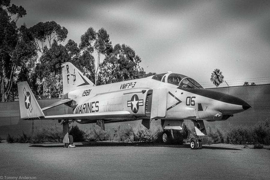 Approaching Storm - RF-4 Phantom II Photograph by Tommy Anderson