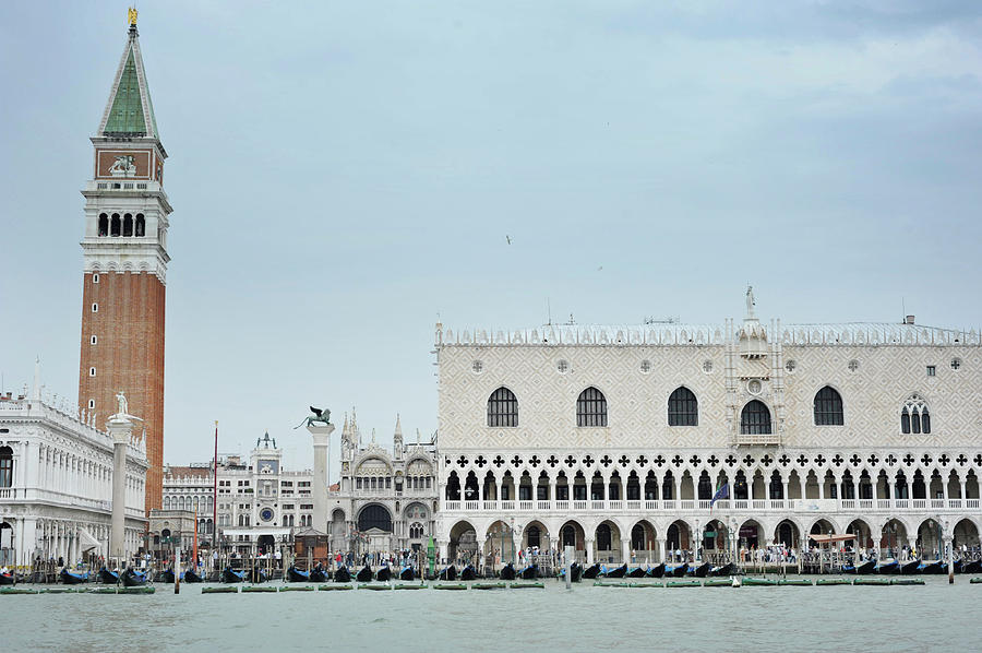 Approaching Venice by Sea Photograph by Jean Gill