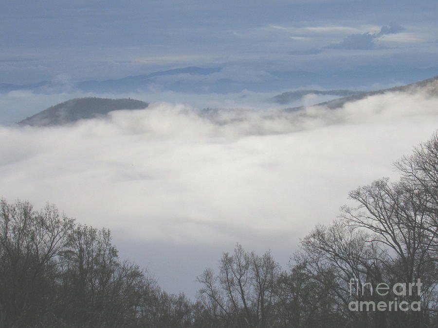 April Appalachian Overlook Photograph by Joshua Bales