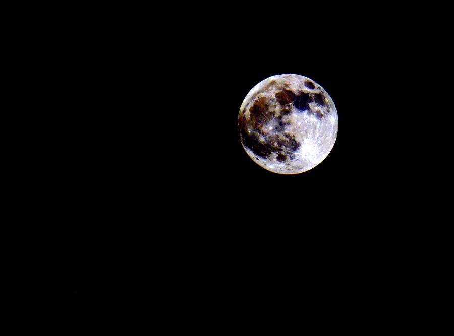 April Full Moon  Photograph by Scott Carlton