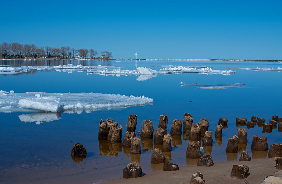 April Ice Photograph by Gary McCormick
