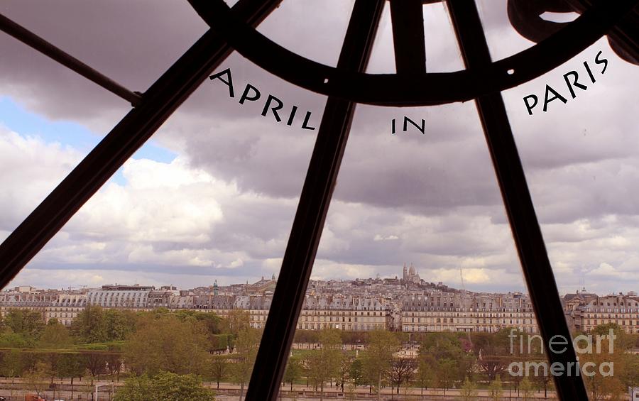 April in Paris Painting by Rita Brown