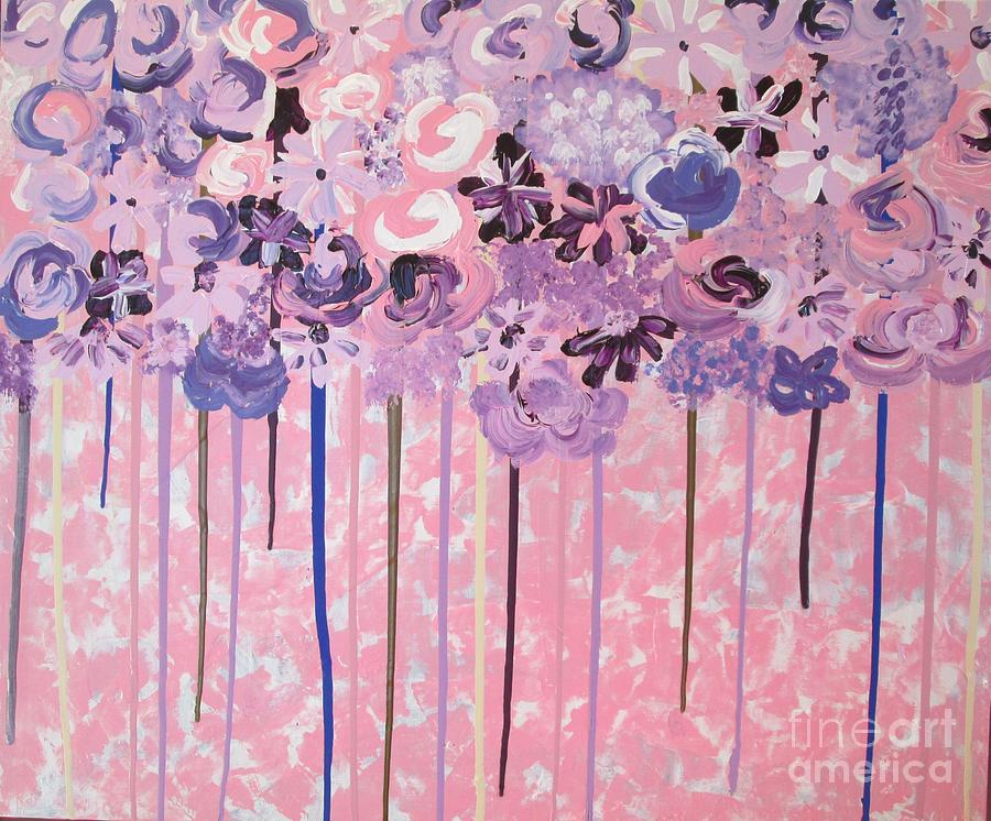 April Showers Painting by Jennylynd James