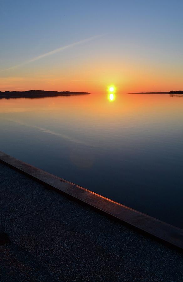 April Sunrise Memory At Kempenfelt Bay  Photograph by Lyle Crump
