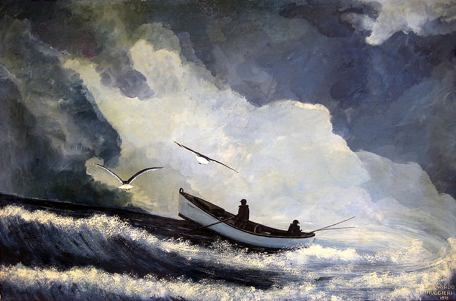 Aproaching Storm Painting by Leonardo Ruggieri