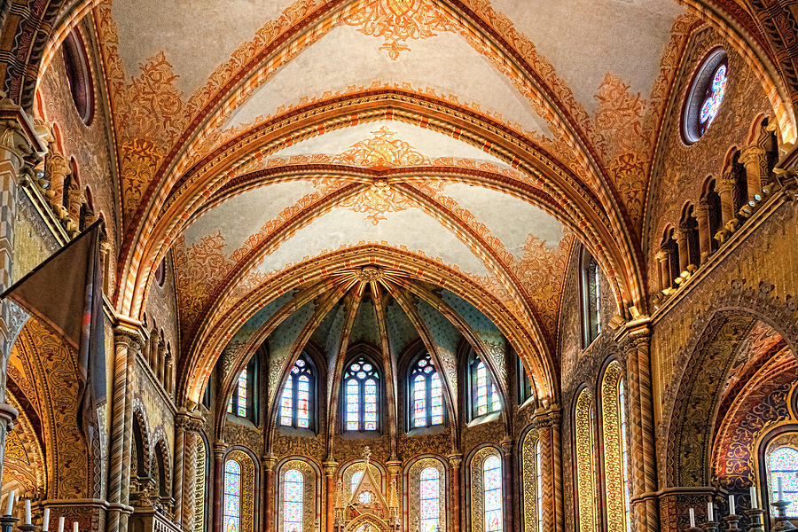 Apse of Color Photograph by Sharon Popek