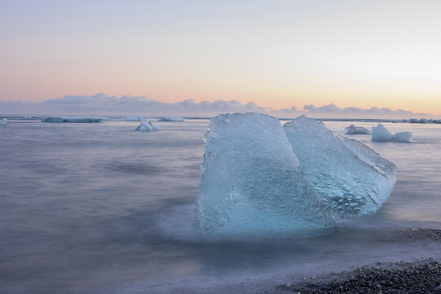 Aqua Ice Photograph