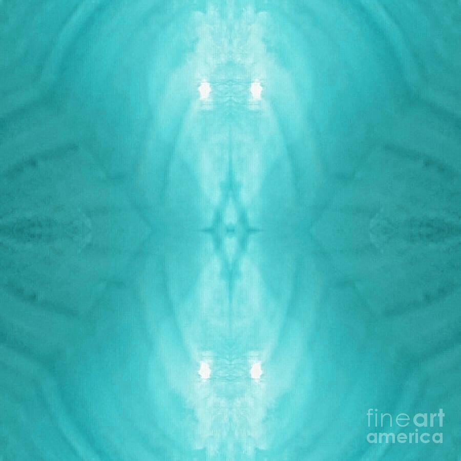 Aqua Light Phantom Digital Art by Rachel Hannah